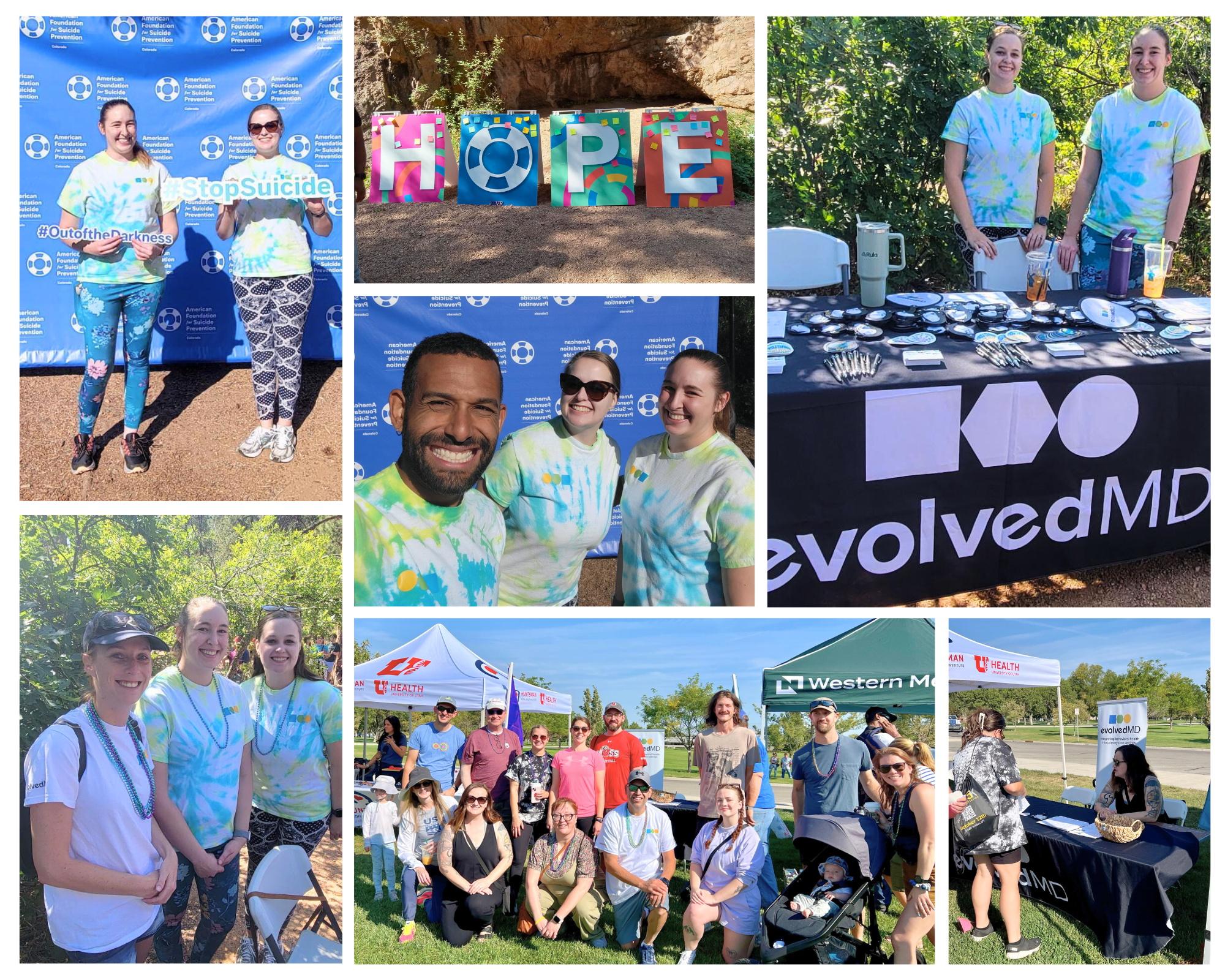 AFSP Out of the Darkness Walks - CO Springs and SLC