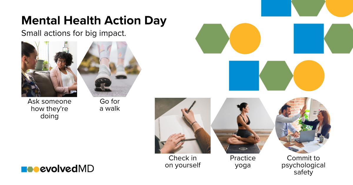 evolvedMD Mental Health Action Day